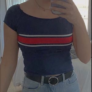 Brandy off the shoulder top